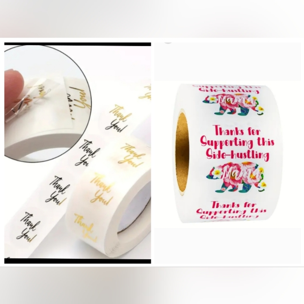 400 ct Thank you stickers